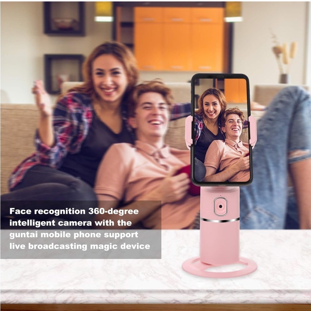 Pink Rotating Phone Stand - Picture 3 of 6